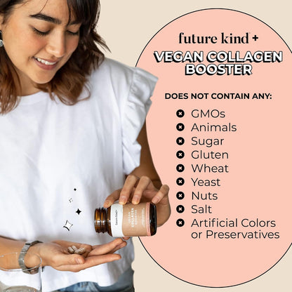 Future Kind Best Sellers Bundle | Vegan Multivitamins and Collagen Booster | Vegan Multivitamins for Women and Men with B12, Omega 3, and Vitamin D3 | Collagen Supports Skin, Hair, and Nail Health - PrimeBioHealth - canada supplements