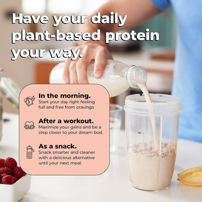 Future Kind Vegan Protein Powder, Vanilla, Pea Plant Protein for Lean Muscle with Iron & Fiber, Whey-Free, Sugar-Free, Soy-Free, Non-Dairy (34 Servings) - PrimeBioHealth - canada supplements