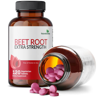 Futurebiotics Beet Root Extra Strength, Non-GMO, 120 Vegetarian Tablets - PrimeBioHealth - canada supplements