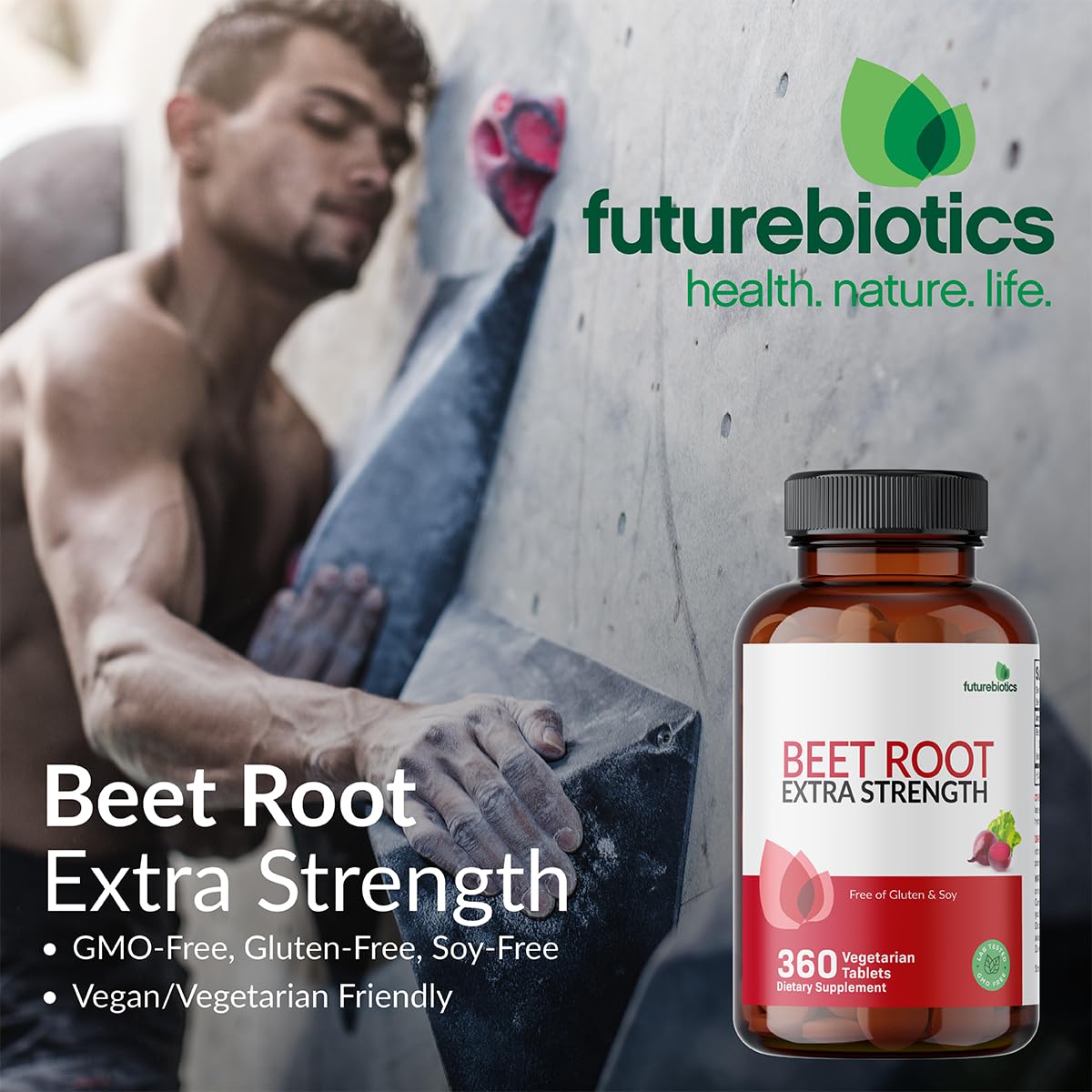 Futurebiotics Beet Root Extra Strength, Non-GMO, 120 Vegetarian Tablets - PrimeBioHealth - canada supplements