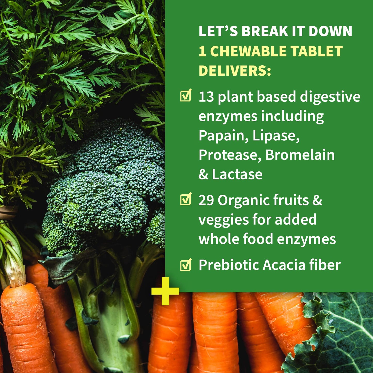 Garden of Life Digestive Enzymes with Papain, Bromelain and Lipase for Nutrient Absorption and Digestion Support, Tropical Fruit Flavor - PrimeBioHealth - canada supplements