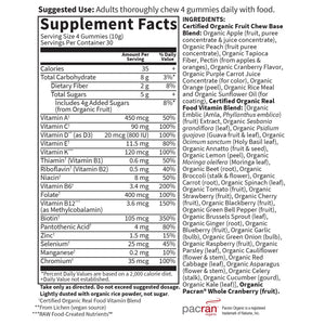 Garden of Life Organics Women's Gummy Vitamins - Berry - Certified Organic, Non-GMO, Vegan, Kosher Complete Multi - Methyl B12, C & D3 - Gluten - PrimeBioHealth - canada supplements