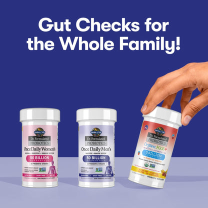 Garden of Life Probiotics for Men, Dr Formulated 50 Billion CFU 15 Probiotics for Digestive Health + Organic Prebiotic Fiber, Colon & Immune Support - PrimeBioHealth - canada supplements