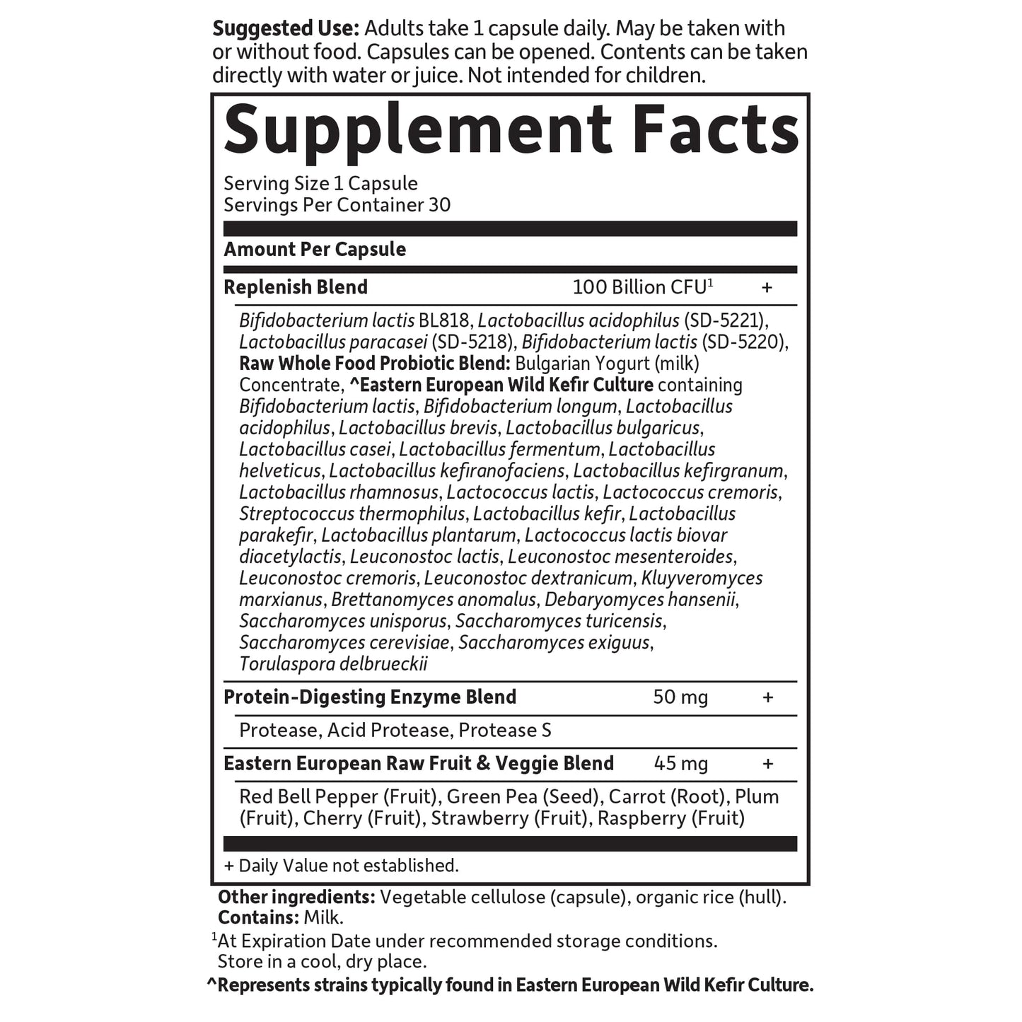 Garden of Life Raw Probiotics for Women and Men with Digestive Enzymes, 100 Billion CFU, Clinically Studied Strains, Shelf Stable, 30 Capsules - PrimeBioHealth - canada supplements