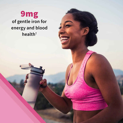 Garden of Life Vitamin Code Women’s Multivitamin Gummy with Iron: Folate, Biotin, D3 & B12 for Hair, Skin & Nails