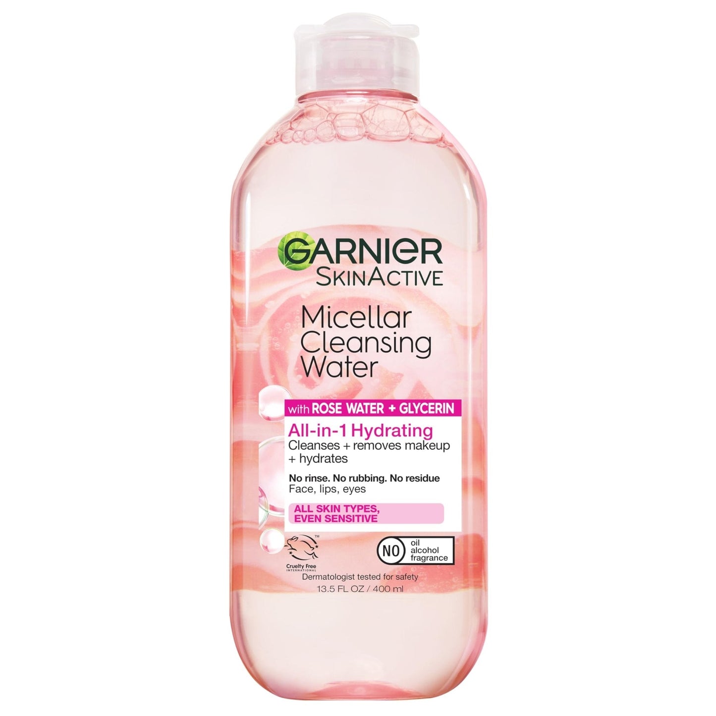 Garnier Micellar Water with Rose Water and Glycerin, Hydrating Facial Cleanser & Makeup Remover, For All Skin Types - PrimeBioHealth - canada supplements
