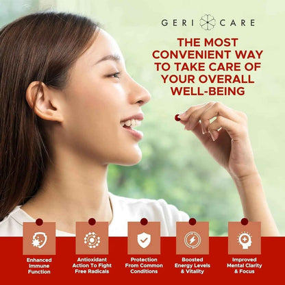 GeriCare Multivitamin Supplement Tablets, (Bottle of 1000)