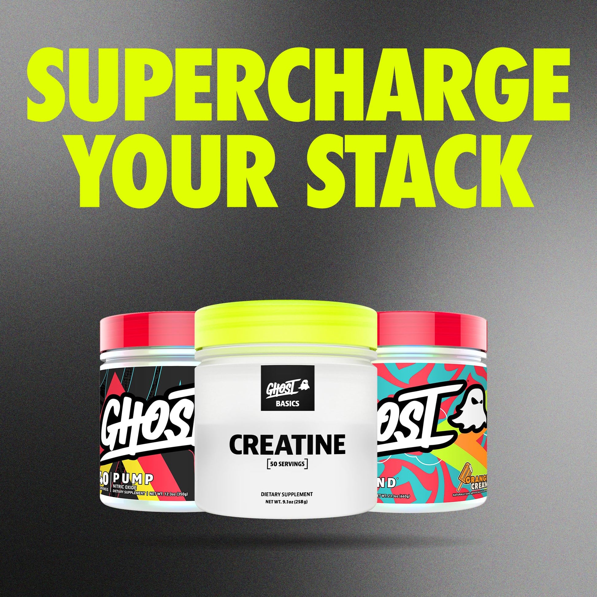 GHOST Basics Creatine Monohydrate Powder for Men & Women – 5G Creapure Creatine Workout Supplement for Muscle Gain – Vegan, Soy Free & Gluten Free - 50 Servings - PrimeBioHealth - canada supplements