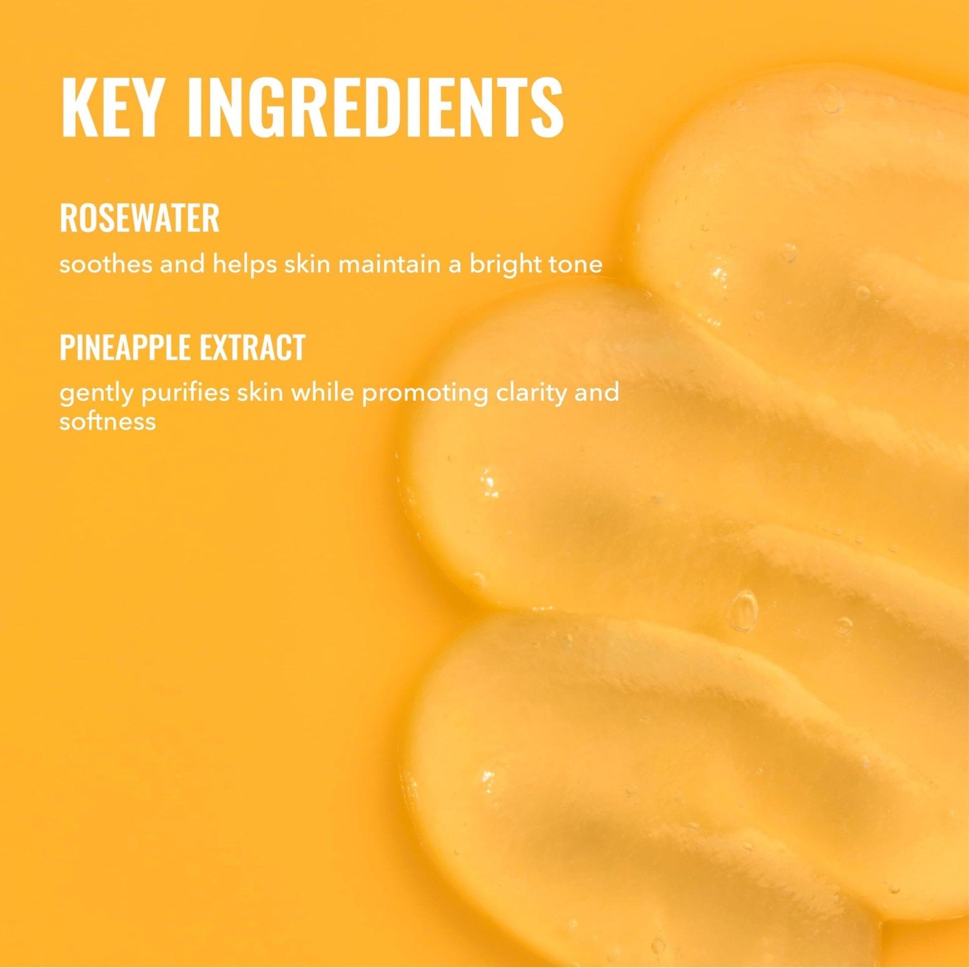 Good Molecules Hydrating Facial Cleansing Gel - Face Wash with Rosewater and Pineapple Extracts to Brighten, Cleanse, and Moisturize - Facial Cleanser, Skin Care - PrimeBioHealth - canada supplements