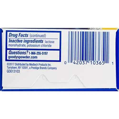Goody's Extra Strength Powders | Fast Pain Relief | Aspirin & Caffeine | 24 Count