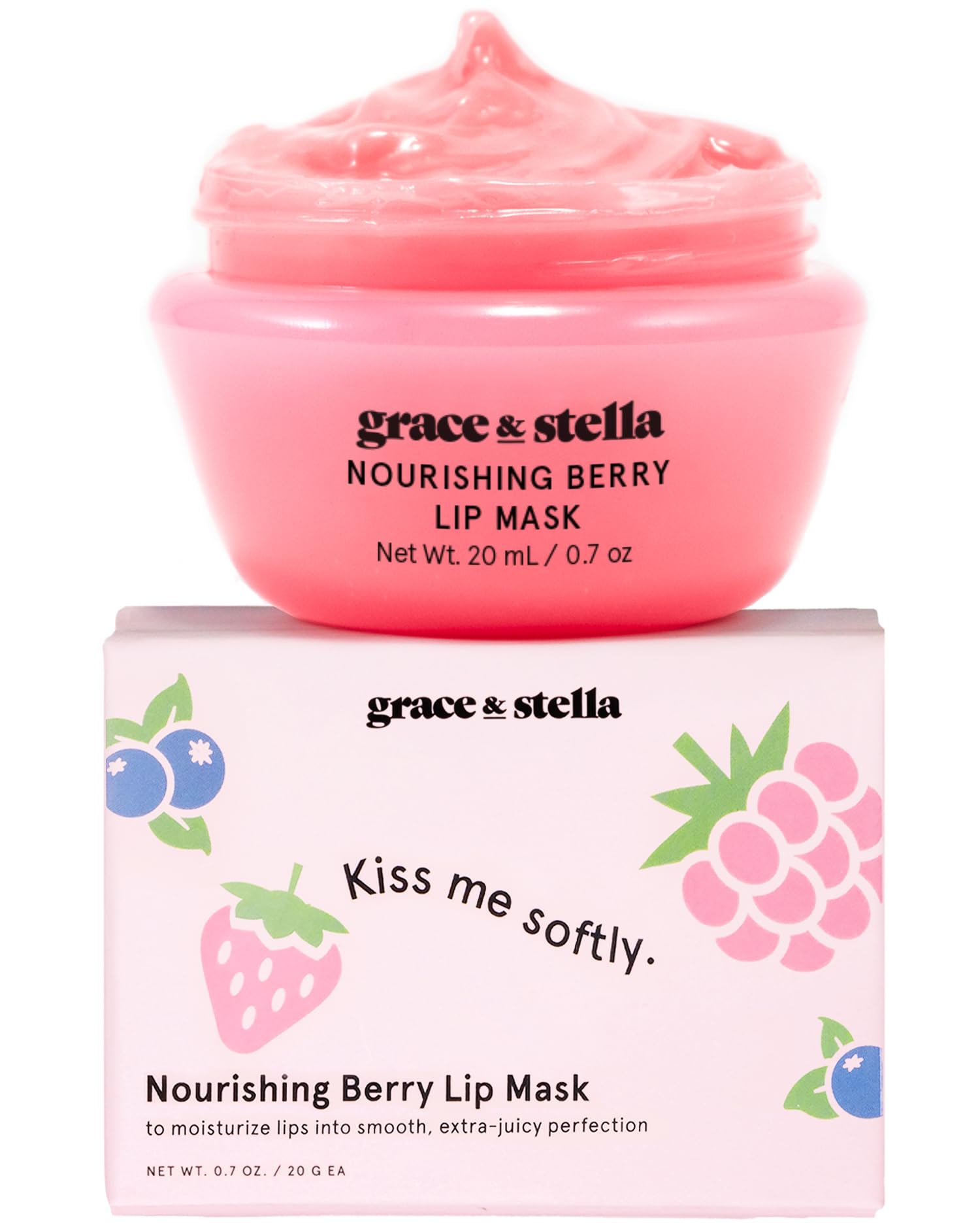 grace & stella Award Winning Lip Butter - Hydrating Lip Balm - Nourishing Lip Mask (1-pack) Travel Essentials, Travel Size Toiletries - PrimeBioHealth - canada supplements