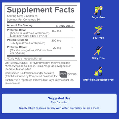 Gundry MD® Bio Complete 3, 3-in-1 Probiotics for Gut Health, Probiotic Supplements for Digestion, Supplement Supporting Bloating, Gas, Food Cravings - PrimeBioHealth - canada supplements