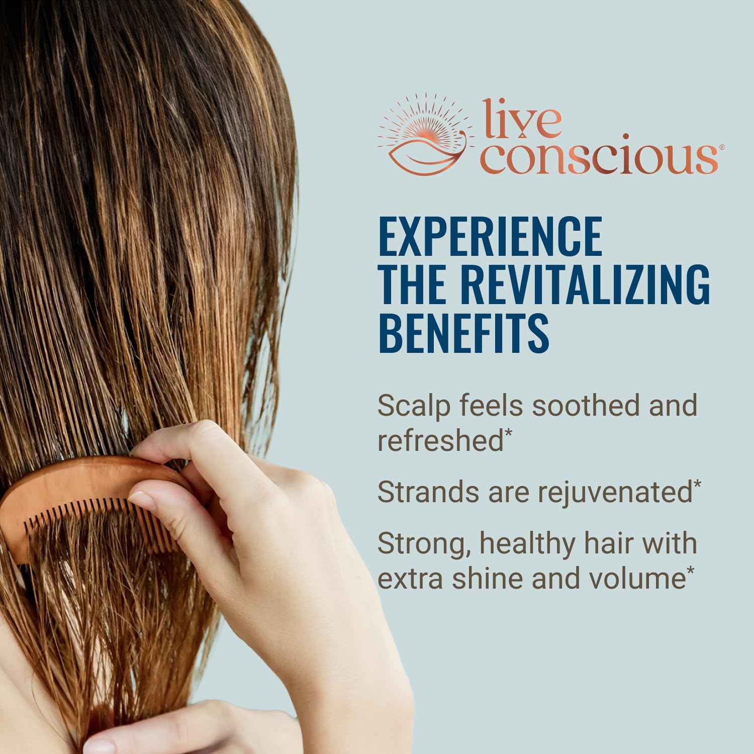 Hair La Vie Live Conscious Revitalizing Blend Hair Growth Vitamins for Women to Support Health of Hair - Supplements w/Biotin, Collagen & Saw Palmetto for Thick, Full Hair - 60 Caps - PrimeBioHealth - canada supplements