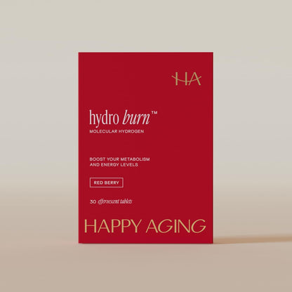 Happy Aging Longevity’s Essential Duo – Longevity Shot + Hydro Burn | Metabolic Health, Energy & Vitality | NAD+ Support + Hydrogen Tablets | 2 Units - PrimeBioHealth - canada supplements