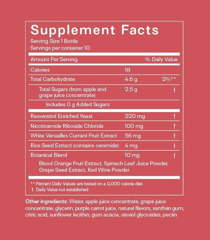 Happy Aging Vitality Trio – Longevity Shot + Calm Tonic + Relief Tonic | Energy, Recovery & Immune Support | NAD+ + Magnesium + Quercetin | 3 Units - PrimeBioHealth - canada supplements