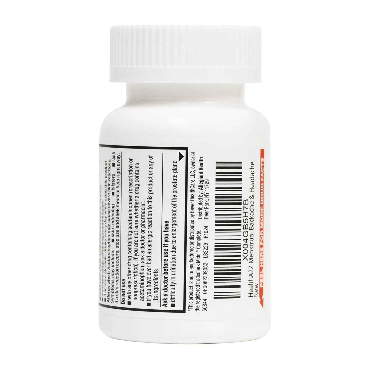 HealthA2Z® Menstrual Complete Pain Relief Tablets | Relieves Cramps, Bloating, Fatigue, Backache & Headache (90 Counts)