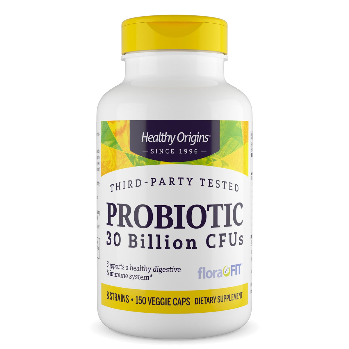 Healthy Origins Probiotic 30 Billion CFU's (Shelf Stable, Non-GMO, Gluten Free, Digestive Health, Gut Health, Immune Support), 150 Veggie Caps - PrimeBioHealth - canada supplements