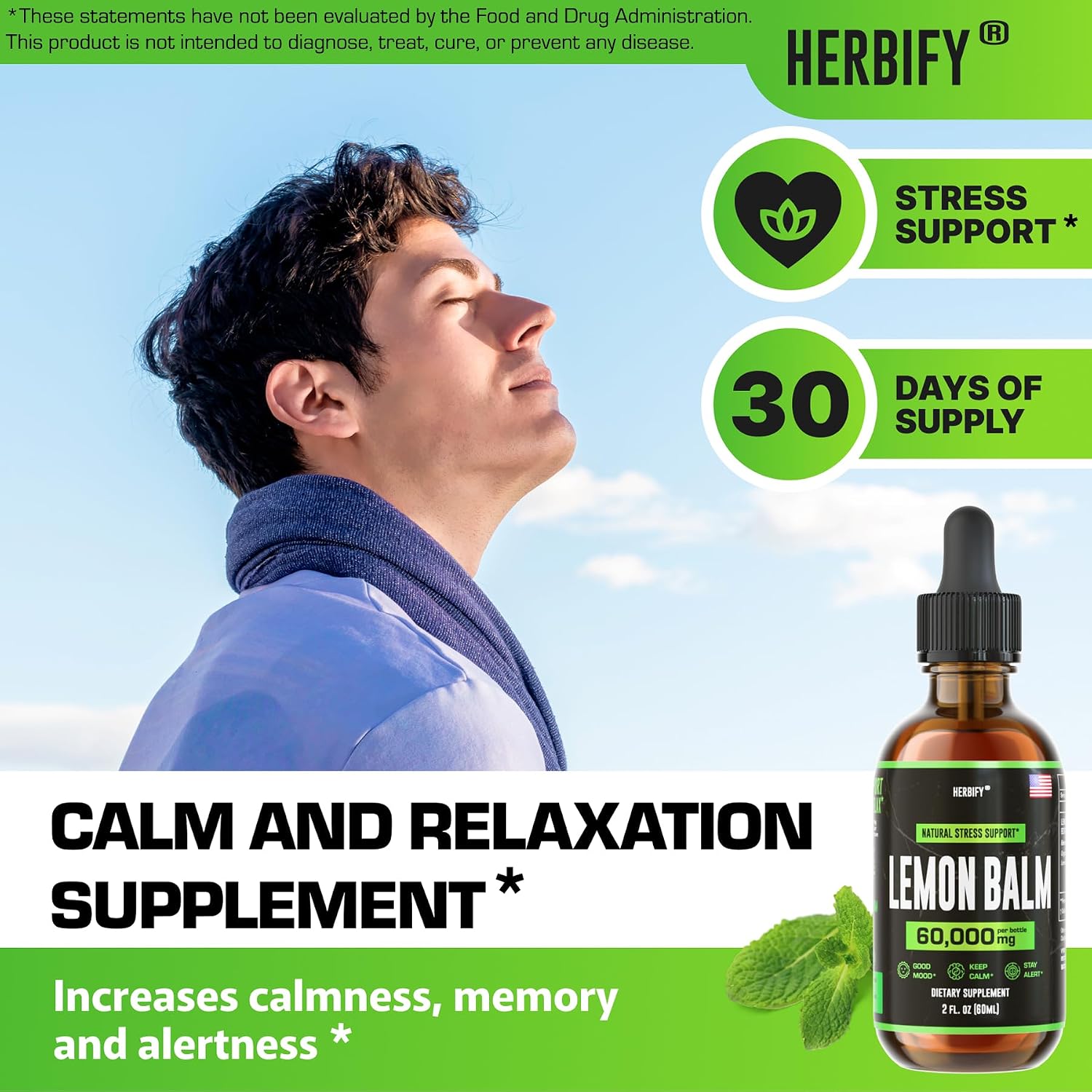 HERBIFY Bundle - Mullein Leaf Extract & Lemon Balm - Respiratory Support & Brain Support - PrimeBioHealth - canada supplements