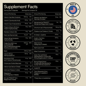 Heylo Multi+ Advanced Multivitamin Supplement – Boosts Energy, Enhances Immune Support, Provides Antioxidant Protection, Promotes Detoxification - PrimeBioHealth - canada supplements
