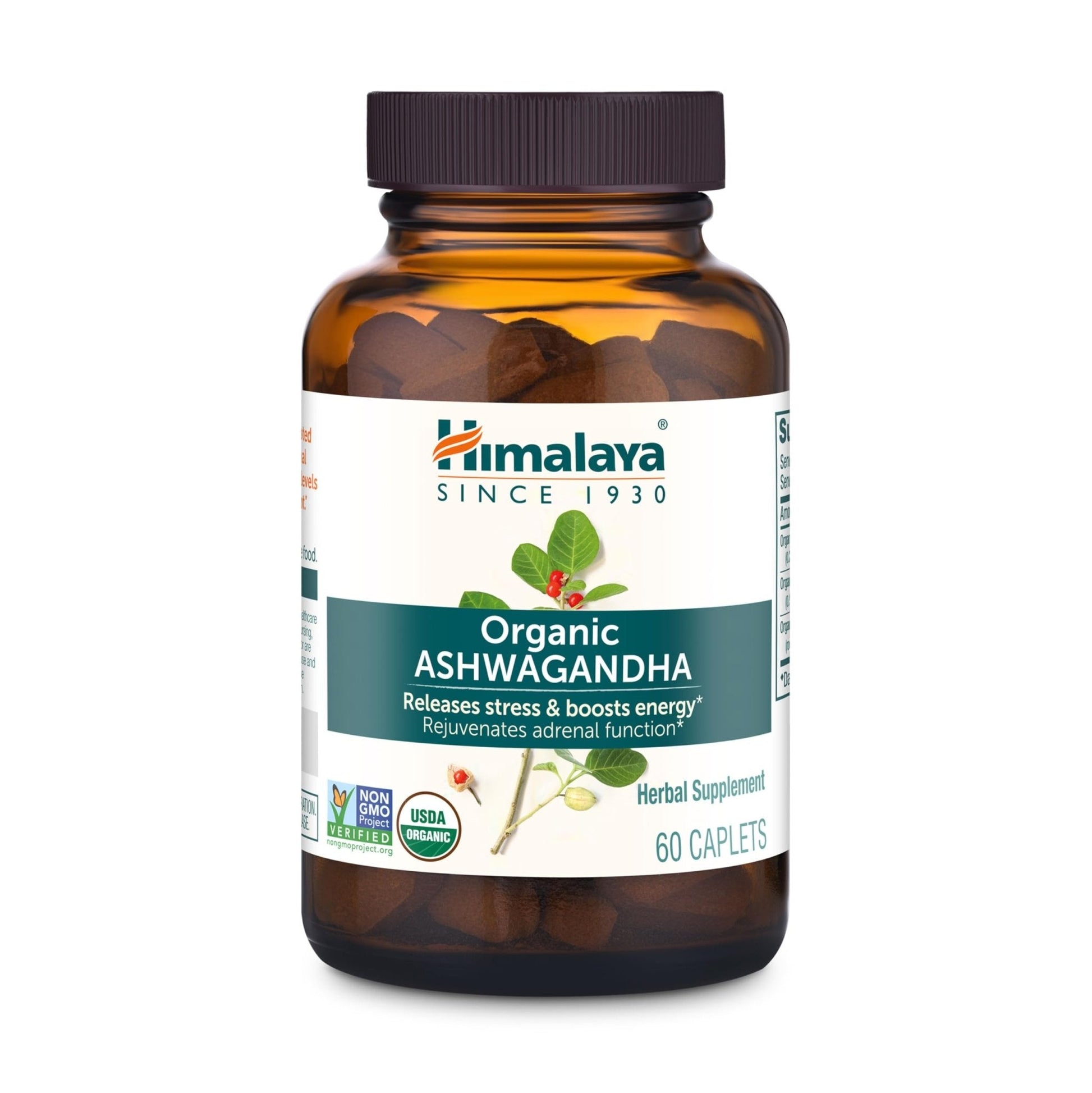 Himalaya Organic Ashwagandha Root, 2 Month Supply - Herbal Adrenal Support Supplements for Stress Relief and Energy Support - USDA Organic, Non-GMO, Vegan - PrimeBioHealth - canada supplements