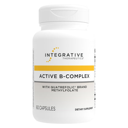 Integrative Therapeutics Active B-Complex - with Choline and Methylfolate - Cellular Energy, Immune Function & Heart Health Support with Vitamins B2, B6 & B12 - PrimeBioHealth - canada supplements