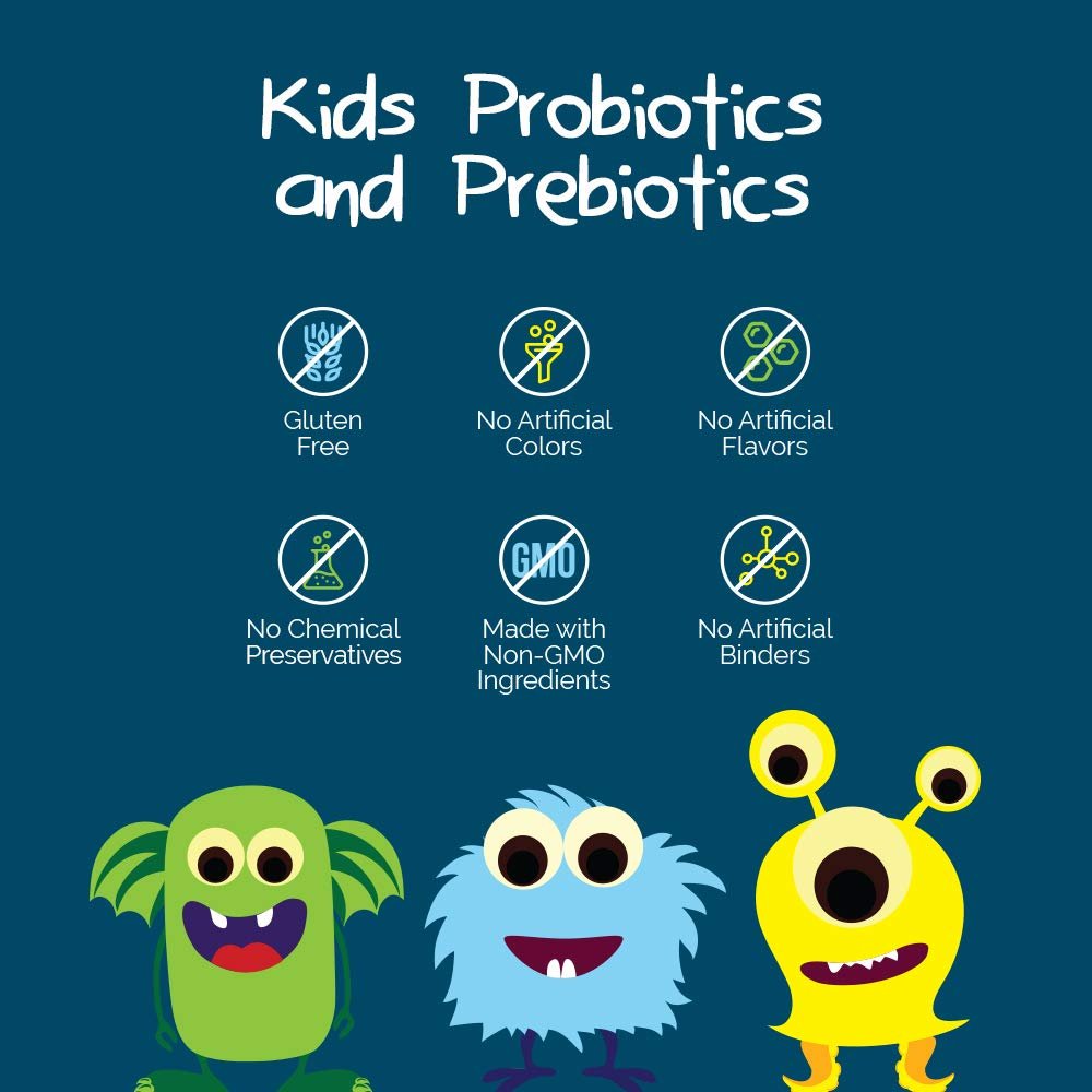 Intelligent Labs Kids/Children Probiotics 6 Billion CFU with Prebiotics, PHGG & FOS, Once-Daily Chewable, Great Taste, 10x Effectiveness - PrimeBioHealth - canada supplements