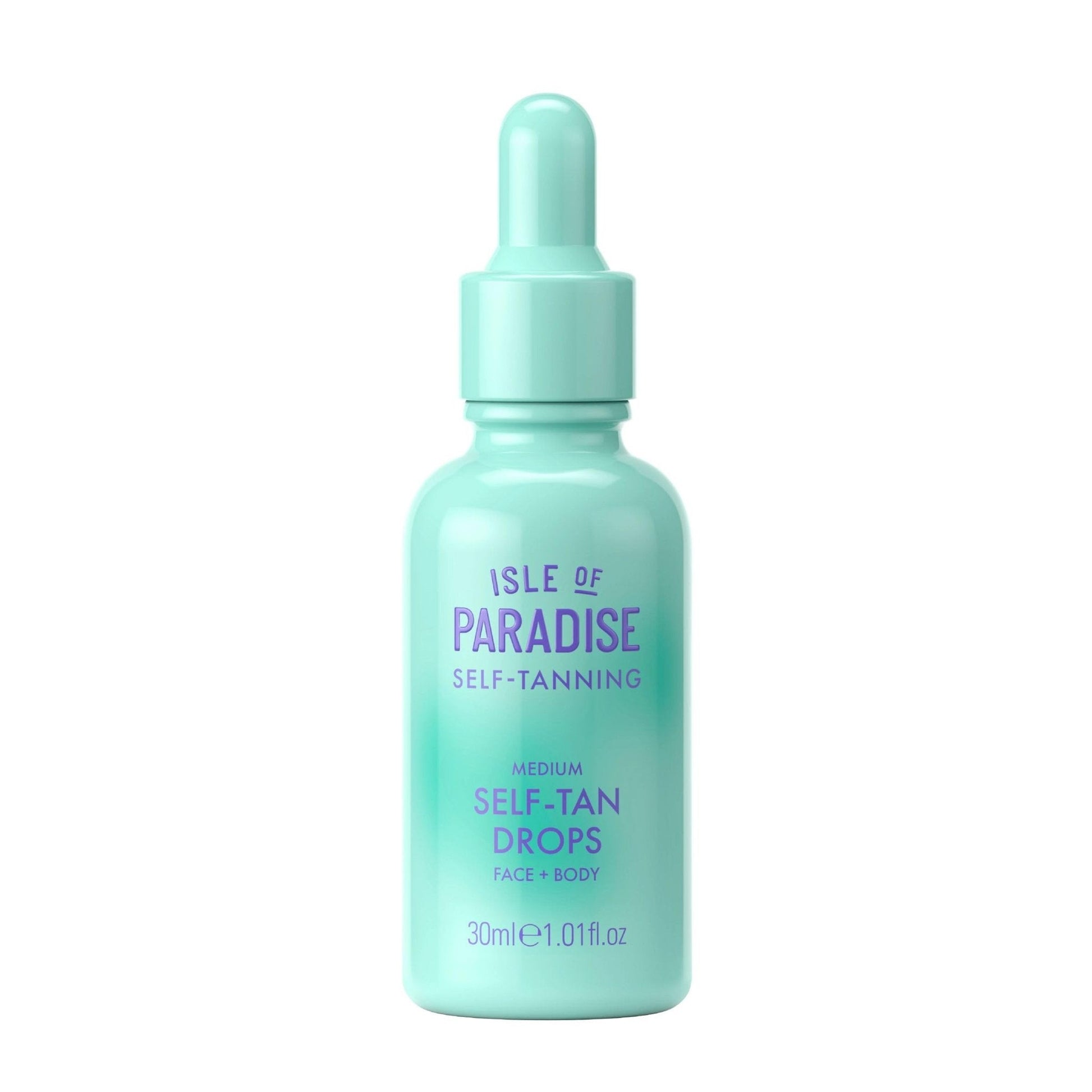 Isle of Paradise Self Tanning Face & Body Drops- Medium, Self Tanner Drops for a Natural Bronze, Long-lasting Tan - PrimeBioHealth - canada supplements