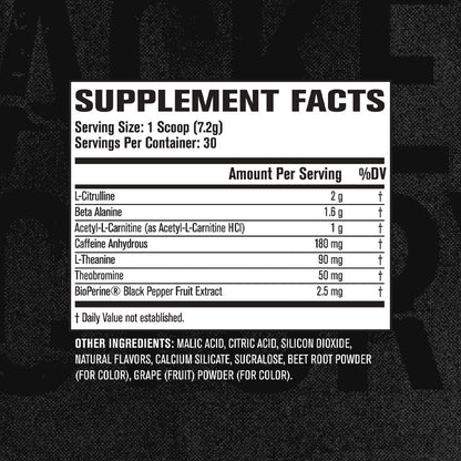 Jacked Factory NITROSURGE Shred Pre Workout Supplement - Energy Booster, Instant Strength Gains, Sharp Focus, Powerful Pumps - Nitric Oxide Booster & PreWorkout Powder - PrimeBioHealth - canada supplements