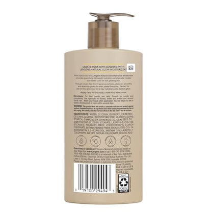 Jergens Natural Glow Hydra Gel Moisturizer, Hyaluronic Acid Tanning Lotion, Hydrating Tanning Gel, Fragrance-Free Self Tanner - PrimeBioHealth - canada supplements