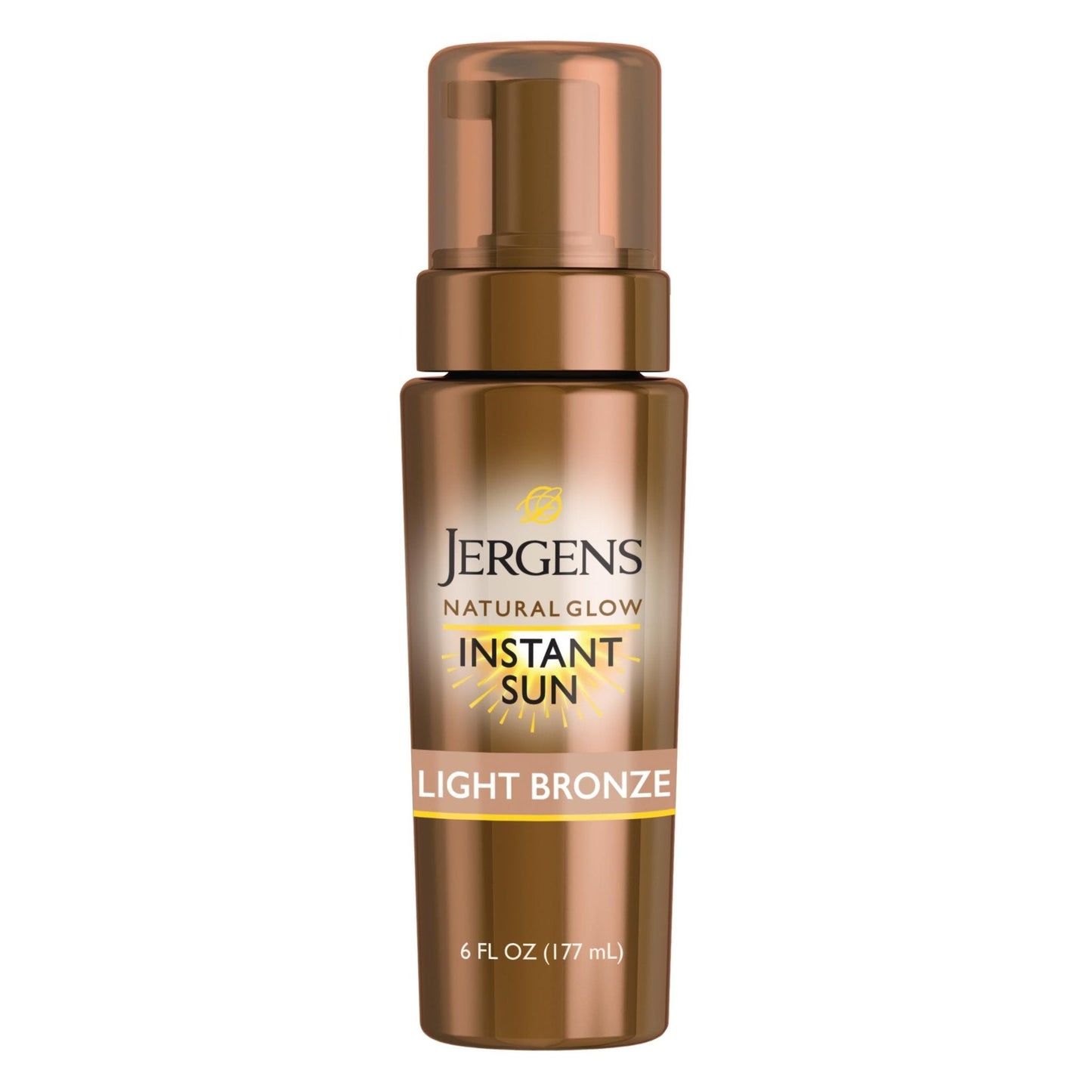 Jergens Natural Glow Instant Sun Body Mousse, Self Tanner for Light Bronze Tan, Sunless Tanning Body Bronzer - PrimeBioHealth - canada supplements