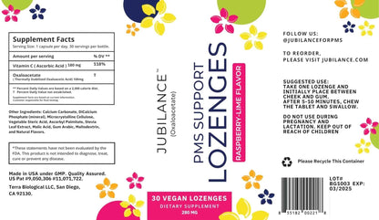 Jubilance Uplift Lozenges On-Demand PMS Support Powered by Oxaloacetate – Fast-Acting Dietary Supplement for Women, 30 Count