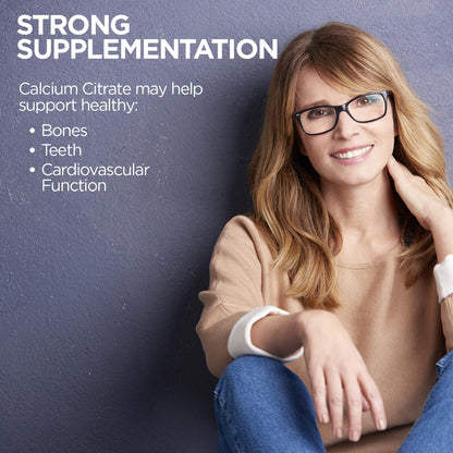 KAL Calcium Citrate 1000mg, Calcium Supplements for Women and Men, Bone Health, Teeth, Nervous, Muscular & Cardiovascular System Support, Gluten Free and Lab Verified, 60 Servings, 180 Tablets - PrimeBioHealth - canada supplements