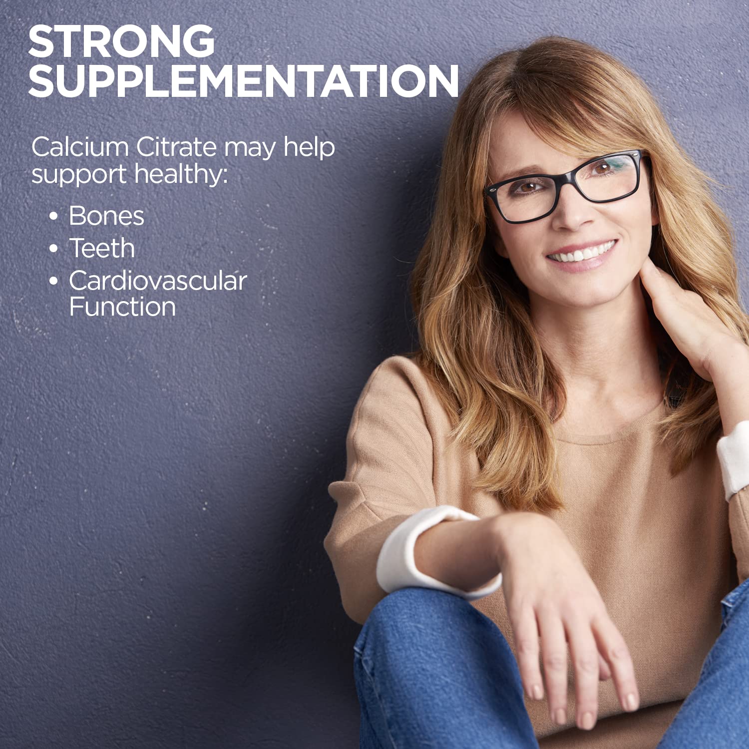 KAL Calcium Citrate 1000mg, Calcium Supplements for Women and Men, Bone Health, Teeth, Nervous, Muscular & Cardiovascular System Support, Gluten Free and Lab Verified, 60 Servings, 180 Tablets - PrimeBioHealth - canada supplements