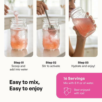 KEY NUTRIENTS Gut Health Hydration – Passionfruit Lemonade, Fiber Supplement with 3g Prebiotic Fiber & Akkermansia Probiotics for Women and Men - PrimeBioHealth - canada supplements
