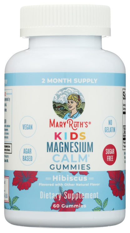 Kids Magnesium Citrate Gummies by MaryRuth's | 2 Month Supply | Sugar Free | Calm Magnesium Gummies for Kids 2+ | Bone Health | Calcium Absorption - PrimeBioHealth - canada supplements