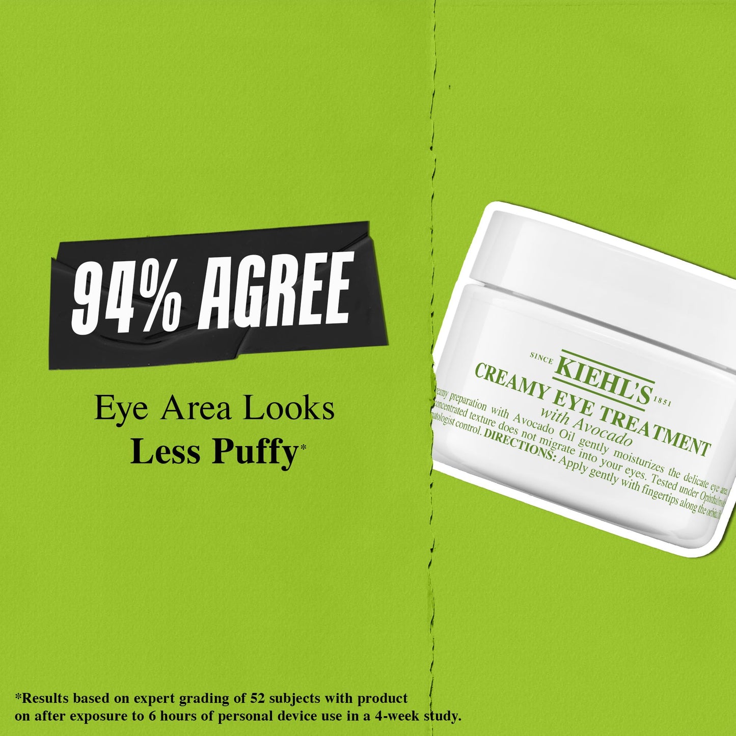 Kiehl's Avocado Eye Treatment, Nourishing and Hydrating Eye Cream, Avocado Oil and Caffeine to Energize and Invigorate Skin, Tired Eyes - PrimeBioHealth - canada supplements