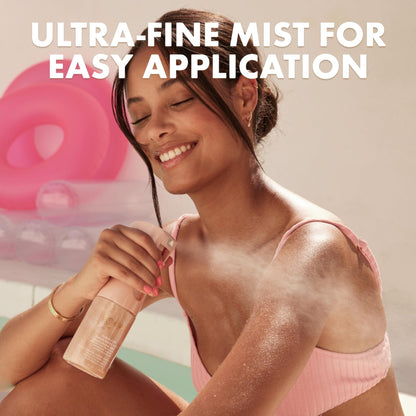 Kopari Rose Gold Sunglaze Sheer Body Mist Sunscreen SPF 42, Infused with Shimmering Body Oil, Hydrating Mist, Hydrates - PrimeBioHealth - canada supplements