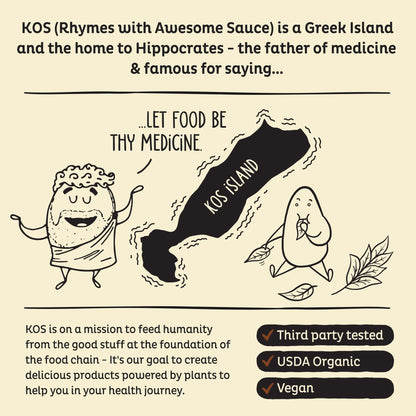 KOS Vegan Protein Powder Erythritol Free, Vanilla USDA Organic - Pea Protein Blend, Plant Based Superfood Rich in Vitamins & Minerals - Keto, Dairy Free - Meal Replacement for Women & Men, 28 Servings - PrimeBioHealth - canada supplements