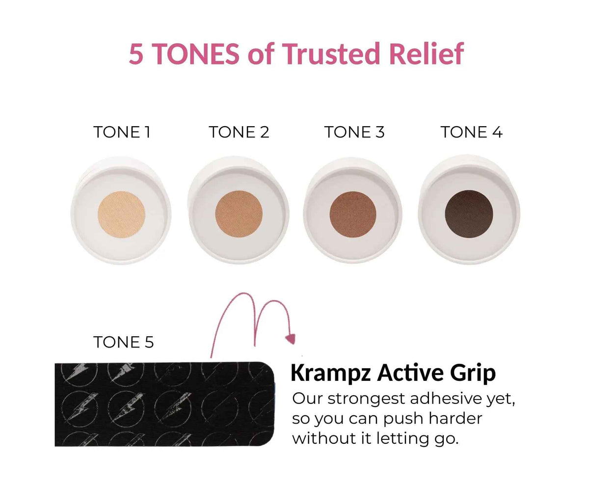 Krampz Menstrual Pain Relief Patches, Period Wellness, and Discomfort Support for Women, Style 118