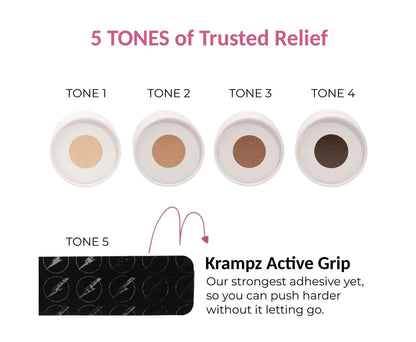 Krampz Menstrual Pain Relief Patches, Period Wellness, and Discomfort Support for Women, Style 118