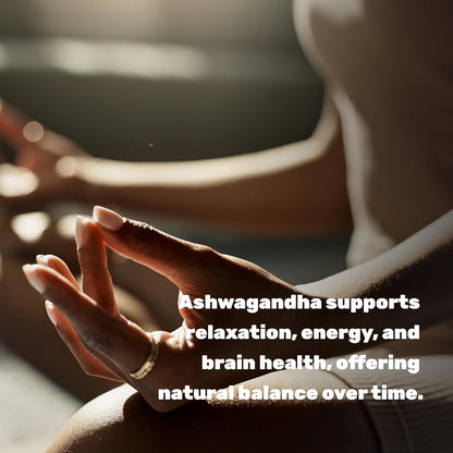 KSM 66 Ashwagandha 1,200mg with Black Pepper, 120 Veggie Capsules – Extra Strength Root Extract – High Absorption – Adaptogenic Supplements for Relaxation, Energy, & Brain Health – Non-GMO - PrimeBioHealth - canada supplements