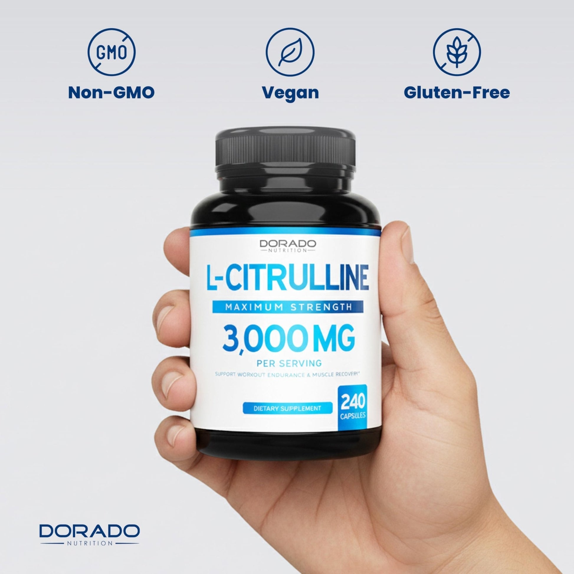 L Citrulline 3000mg Supplement (240 Capsules) Support L Arginine & Nitric Oxide Pills - L-Citrulline For Men & Women - Muscle Recovery & Pump Supplement - PrimeBioHealth - canada supplements