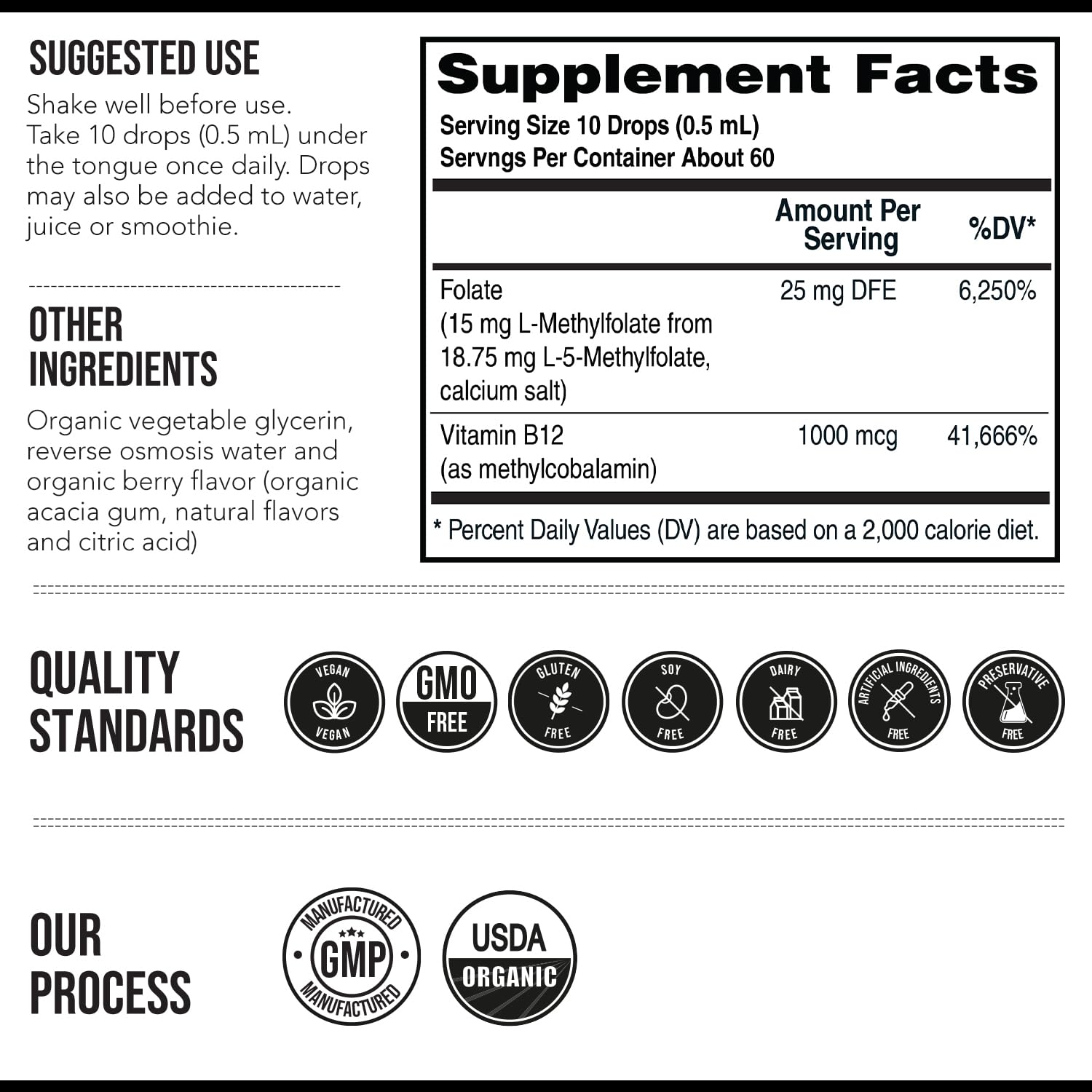 L Methyl Folate 15mg Plus Methyl B12 Cofactor – High Potency, Active 5-MTHF Form - Supports Mood, Methylation, Cognition – Bioactive Forms of Vitamin B9 & B12 (60 Capsules – 60 Servings) - PrimeBioHealth - canada supplements