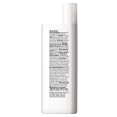 La Roche-Posay Anthelios Light Fluid Facial Sunscreen SPF 60, Lightweight Sunscreen For Face, Fluid Texture, Broad Spectrum SPF + Antioxidants - PrimeBioHealth - canada supplements