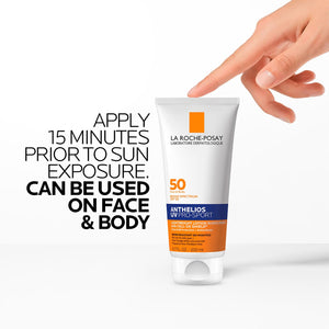 La Roche-Posay Anthelios UV Pro-Sport SPF 50 Sunscreen for Face & Body, Water & Sweat Resistant with Non-Drip Formula, Invisible Broad Spectrum Sunscreen Lotion - PrimeBioHealth - canada supplements