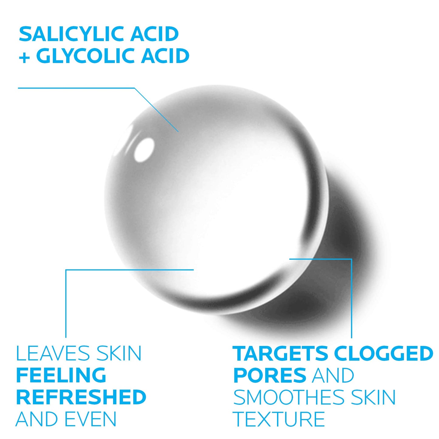 La Roche-Posay Effaclar Clarifying Solution Acne Toner with Salicylic Acid and Glycolic Acid - PrimeBioHealth - canada supplements