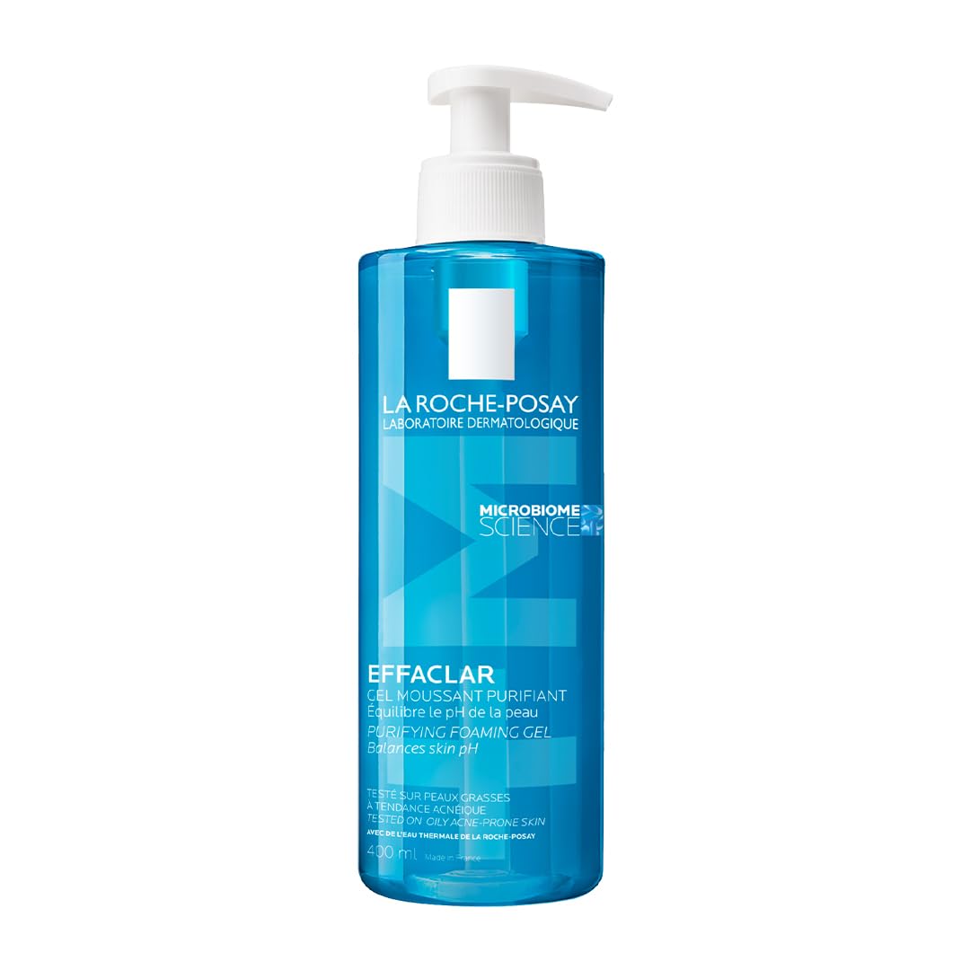La Roche-Posay Effaclar Purifying Foaming Gel Cleanser for Oily Skin, With Zinc Pidolate To Remove Excess Oil & Shine - PrimeBioHealth - canada supplements