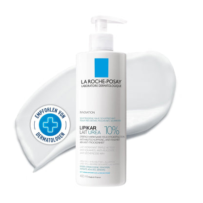 La Roche-Posay Lipikar Urea 10% Roughness Smoothing Lotion, Body Lotion For Dry Skin With 10% Urea + Shea Butter + Allantoin - PrimeBioHealth - canada supplements
