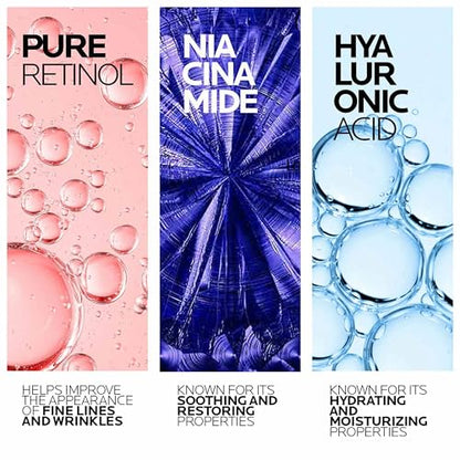La Roche-Posay Pure Retinol Face Serum with Vitamin B3, Anti Aging Face Serum for Lines, - PrimeBioHealth - canada supplements