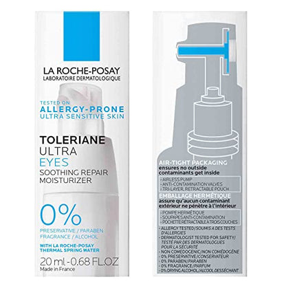 La Roche-Posay Toleriane Dermallergo Eye Cream Soothing Repair Moisturizer, Soothes and Comforts Sensitive Skin - PrimeBioHealth - canada supplements